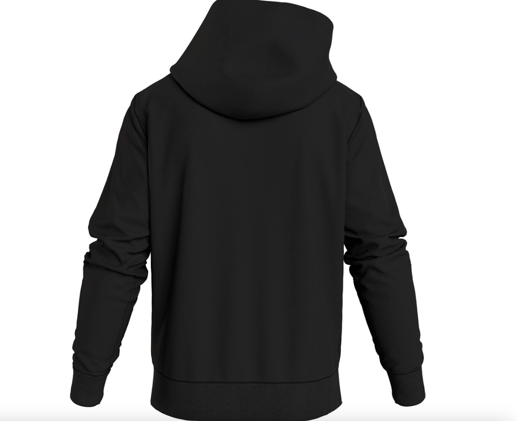 Calvin Klein CK Jeans Hoodie – Sportsgeiz Kapuzensweatshirt schwarz