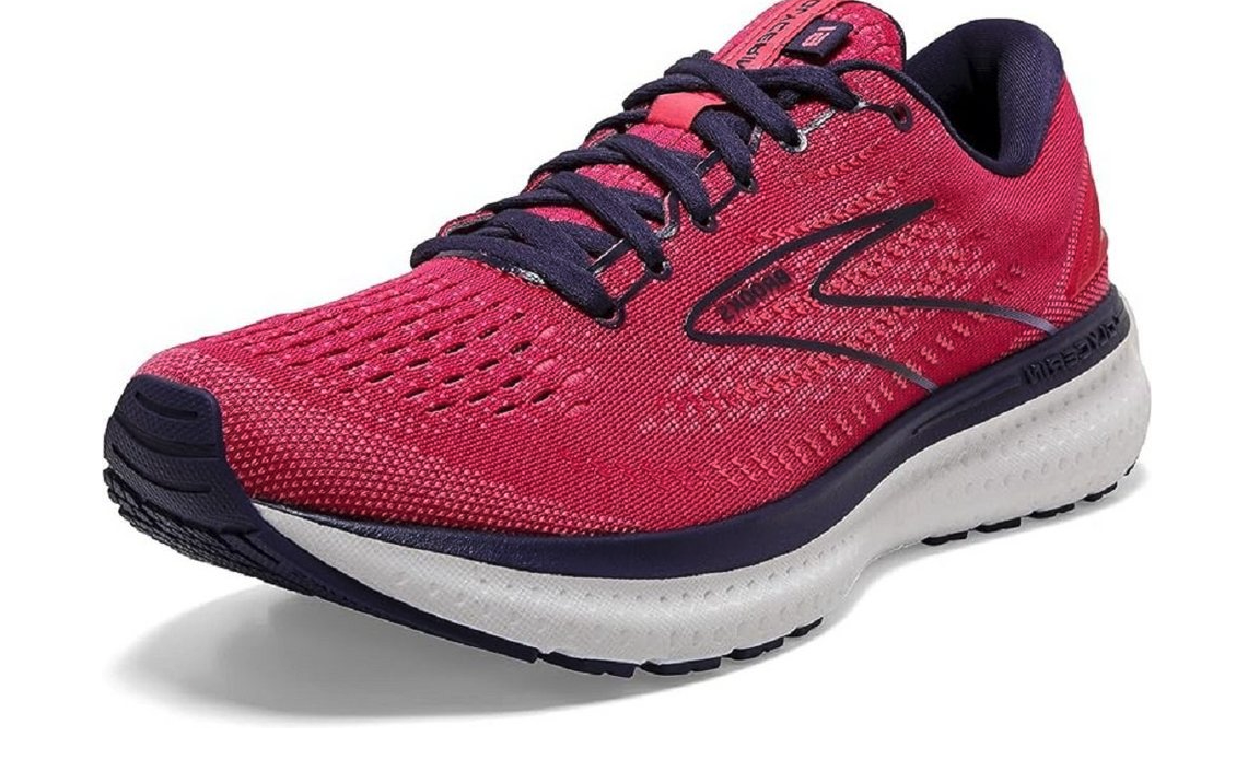 Brooks Glycerin 19 Damen Laufschuhe Sportschuhe Schuhe schwarz rot Sportsgeiz