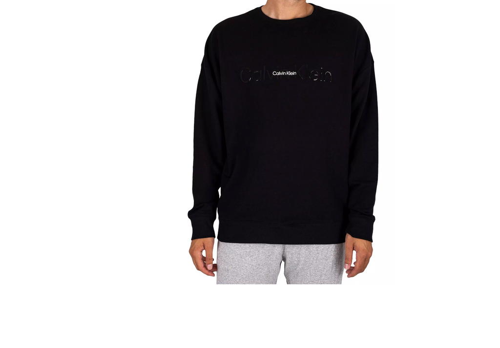 Calvin Klein Sweatshirt Herren Pullover – Sportsgeiz Classic schwarz