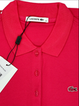 Lacoste Damen Poloshirt PF6949 - 00 Kurzarm fraise rot