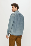 Tommy Jeans Hemd Jacke Jeanshemd Shirt grau blau