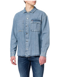 Tommy Jeans Hemd Jacke Jeanshemd Shirt grau blau