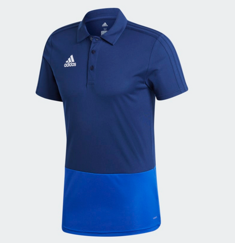 adidas Polo Shirt Condivo18 Herren Fussball T-Shirt CF3702 blau