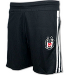 Adidas Besiktas Istanbul BJK 1903 Türkei Heim Hose Shorts Fussball schwarz