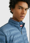 Tommy Hilfiger Herren Daunenjacke PACKABLE CIRCULAR JACKET Übergangsjacke Herbst blau