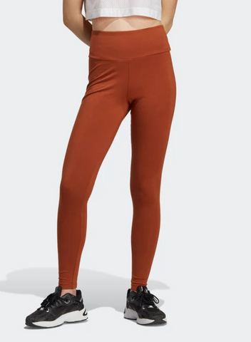 Adidas Originals Damen Leggings Sport Hose Yoga  braun