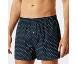 Schiesser Boxershorts 2er Pack Prints - Baumwolle - Mit Eingriff -