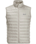 Jack Wolfskin Herren Weste Jwp Vest Winddicht Gesteppter Gilet dusty grey