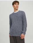 Jack & Jones Pullover Strickpullover Herren Rundhalspullover »PHIL KNIT CREW NECK«