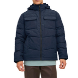 Jack & Jones Brady Steppjacke Winterjacke  Herren Jacke Pufferjacke blau