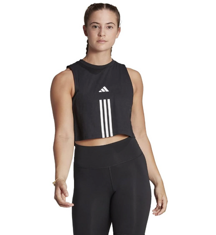 Adidas Damen Tank Top Trainingshirt Fitness Gym HR7847 schwarz