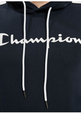 Champion Hoodie Herren Kapuzensweatshirt Logo Classic blau