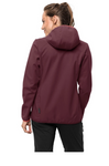 Jack Wolfskin Northern Point Jacke Übergangs Softshell Jacket Regenjacke bordeaux rot