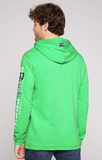 Camp David Herren Hoodie Kapuzen Sweatshirt Pullover grün