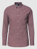 Tommy Hilfiger Hemd Freizeithemd Retro Button-Down-Kragen Modell rot